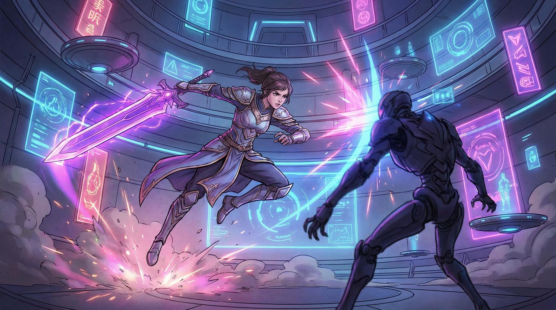 午夜大片幻境对决视频短片