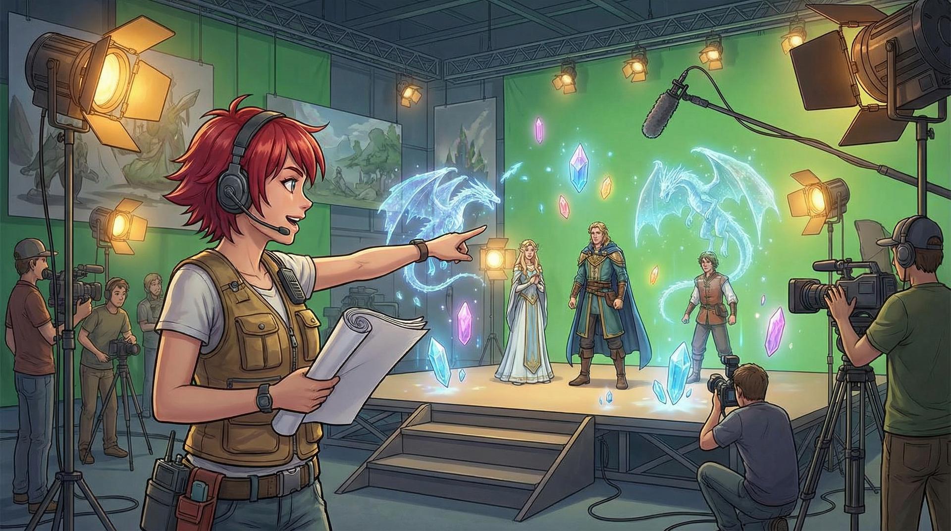 午夜大片影视制作幕后花絮视频